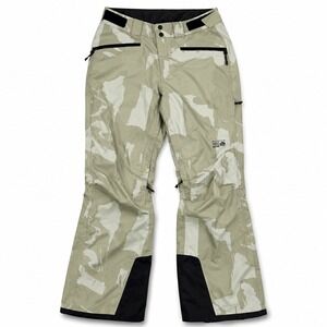 NWT Mountain Hardwear Womens M Firefall Insulated Ski Pants White Sage Camo
